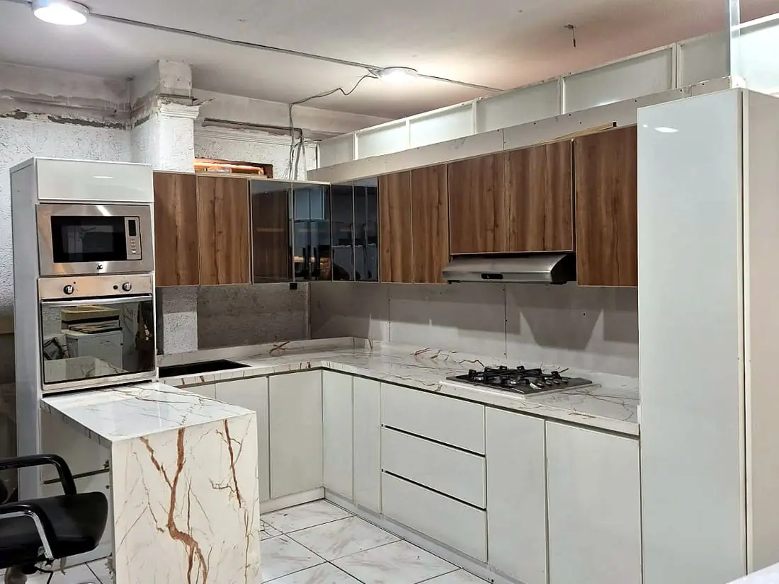 مطابخ ألمنيوم سكنية