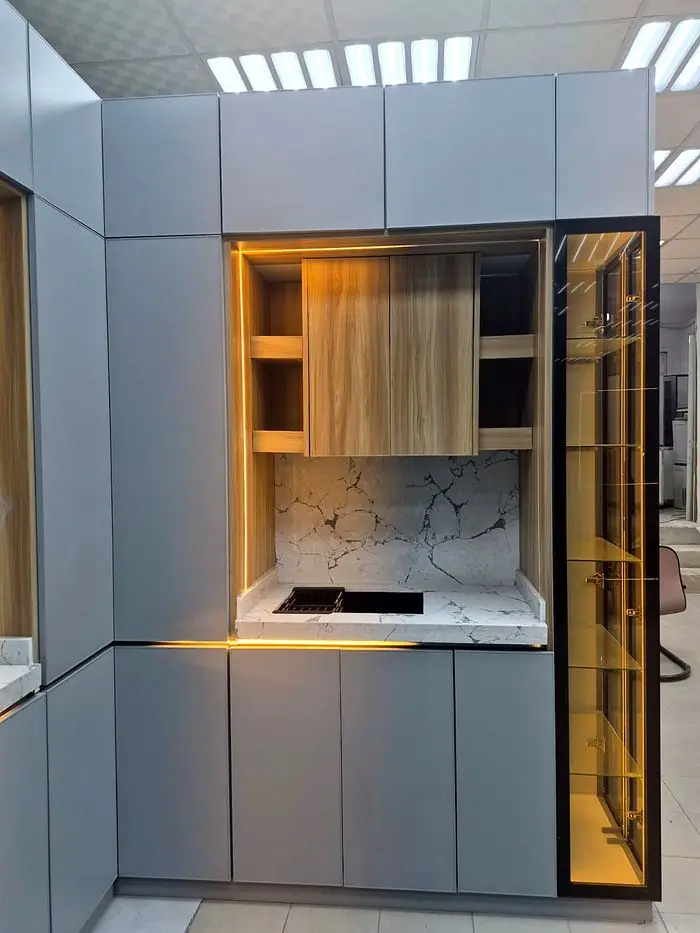 مطبخ ألمنيوم مودرن